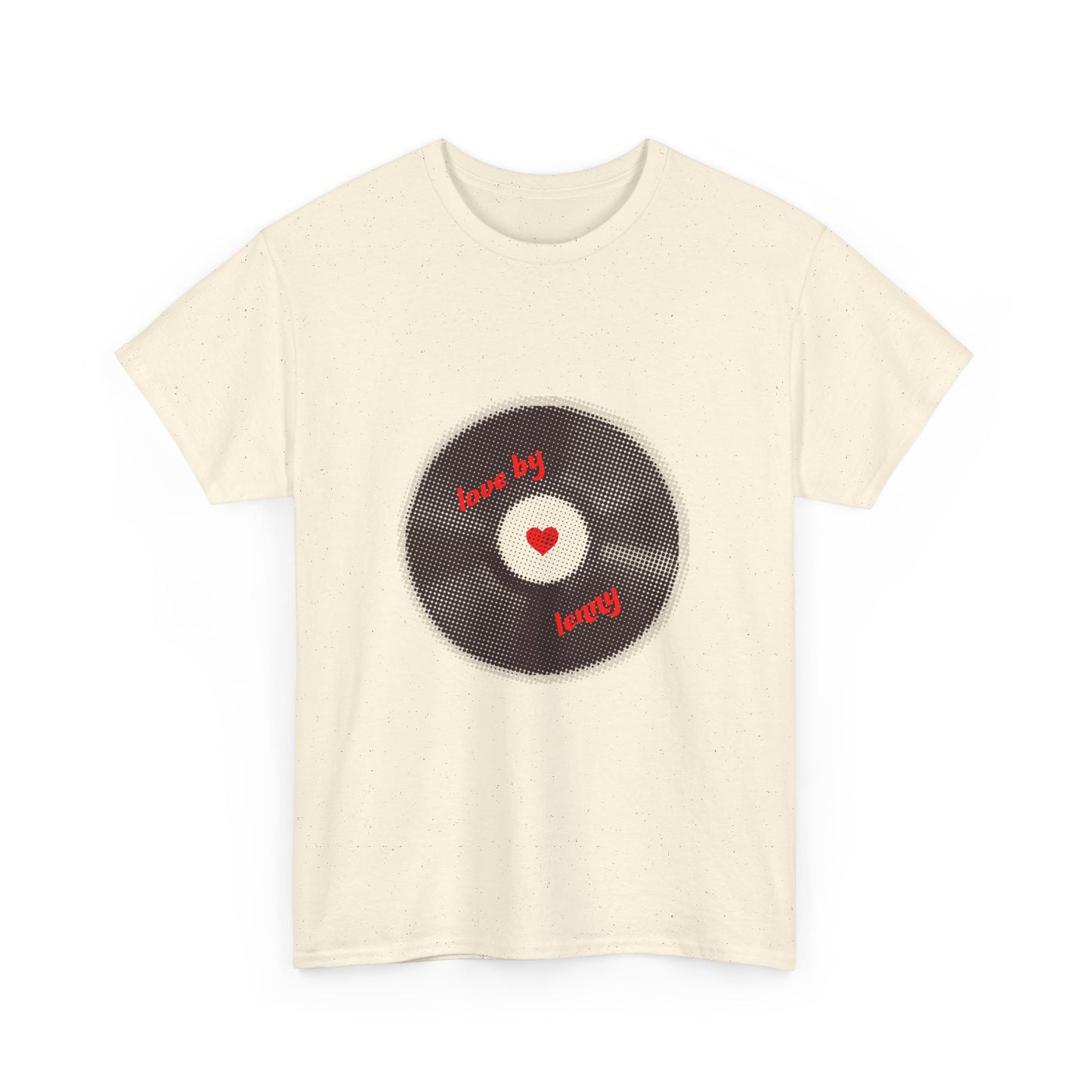 Vinyl Love Spin Unisex Heavy cotton tee Printify