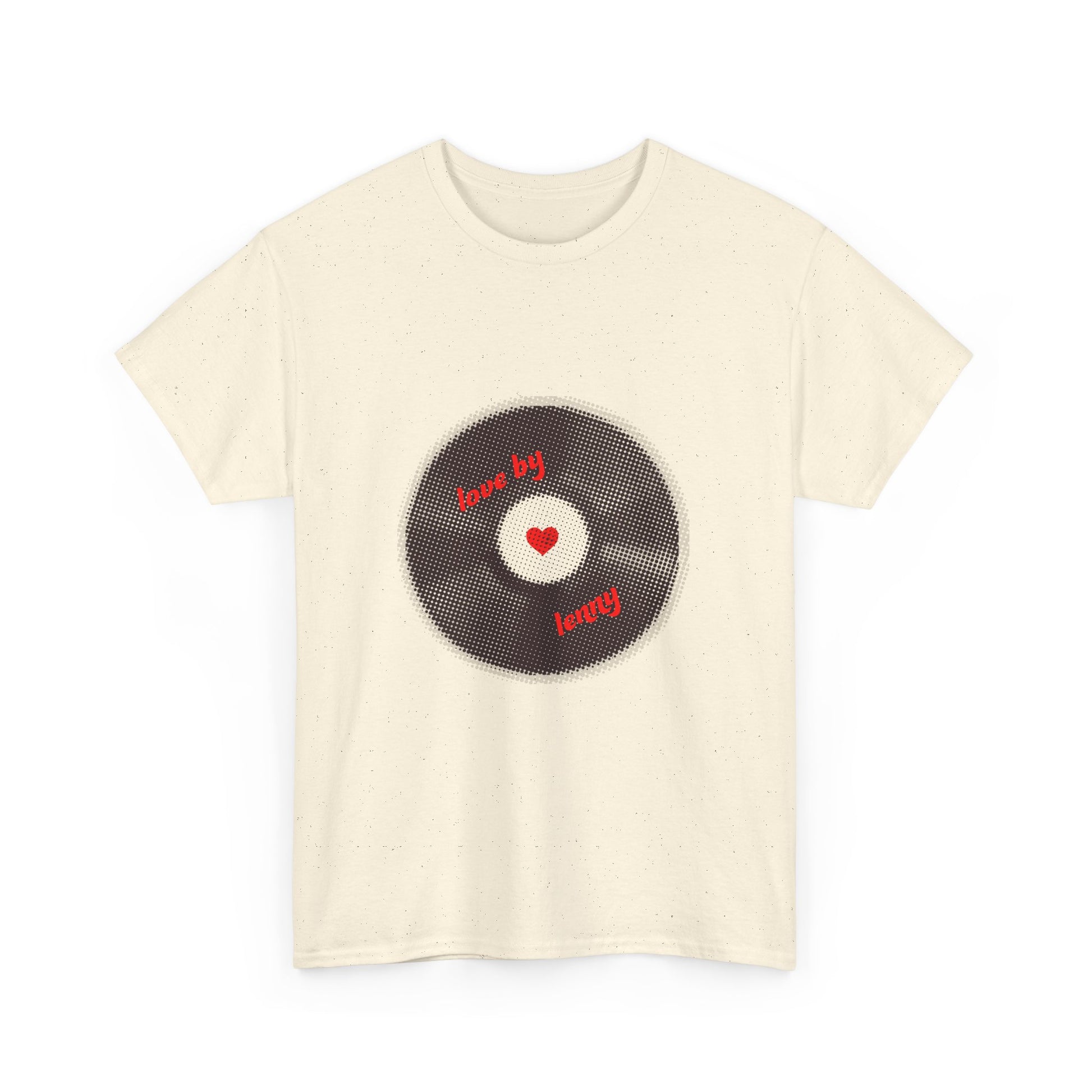 Vinyl Love Spin Unisex Heavy cotton tee Printify