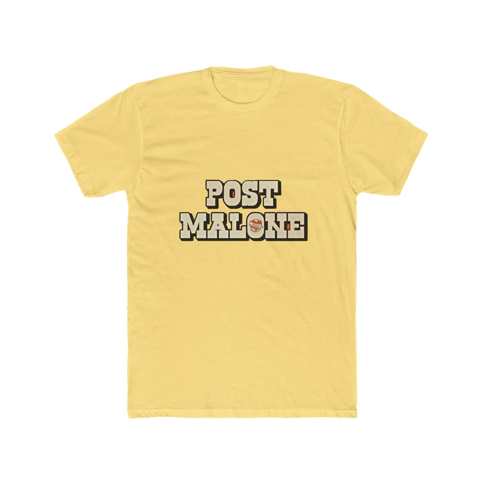 Unisex Cotton Tee – Post Malone Bold Design Printify