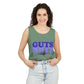 Guts Drip Effect Halftone-Dyed Tank Top Printify