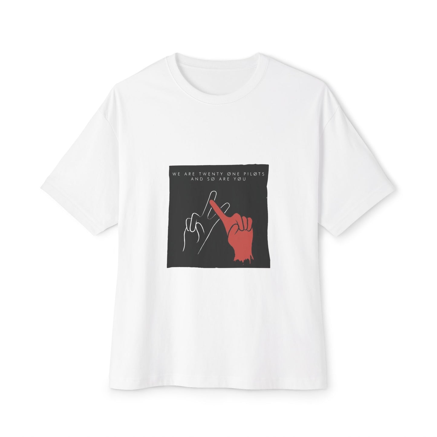 Unity Signal Unisex Oversized Boxy Tee - snazzymerch
