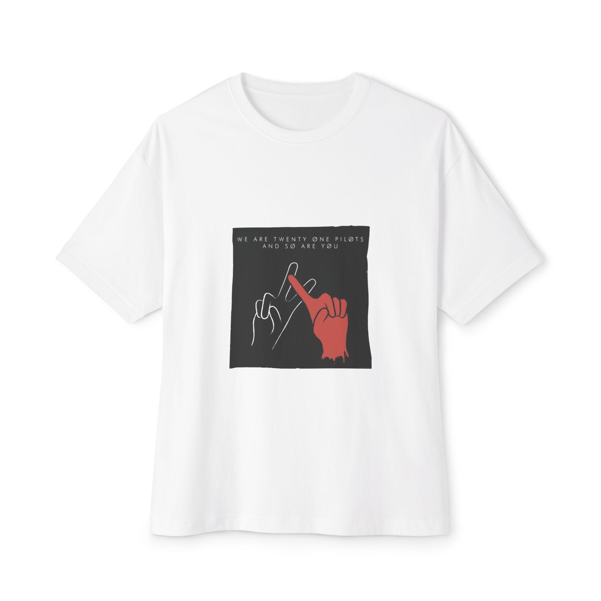 Unity Signal Unisex Oversized Boxy Tee - snazzymerch