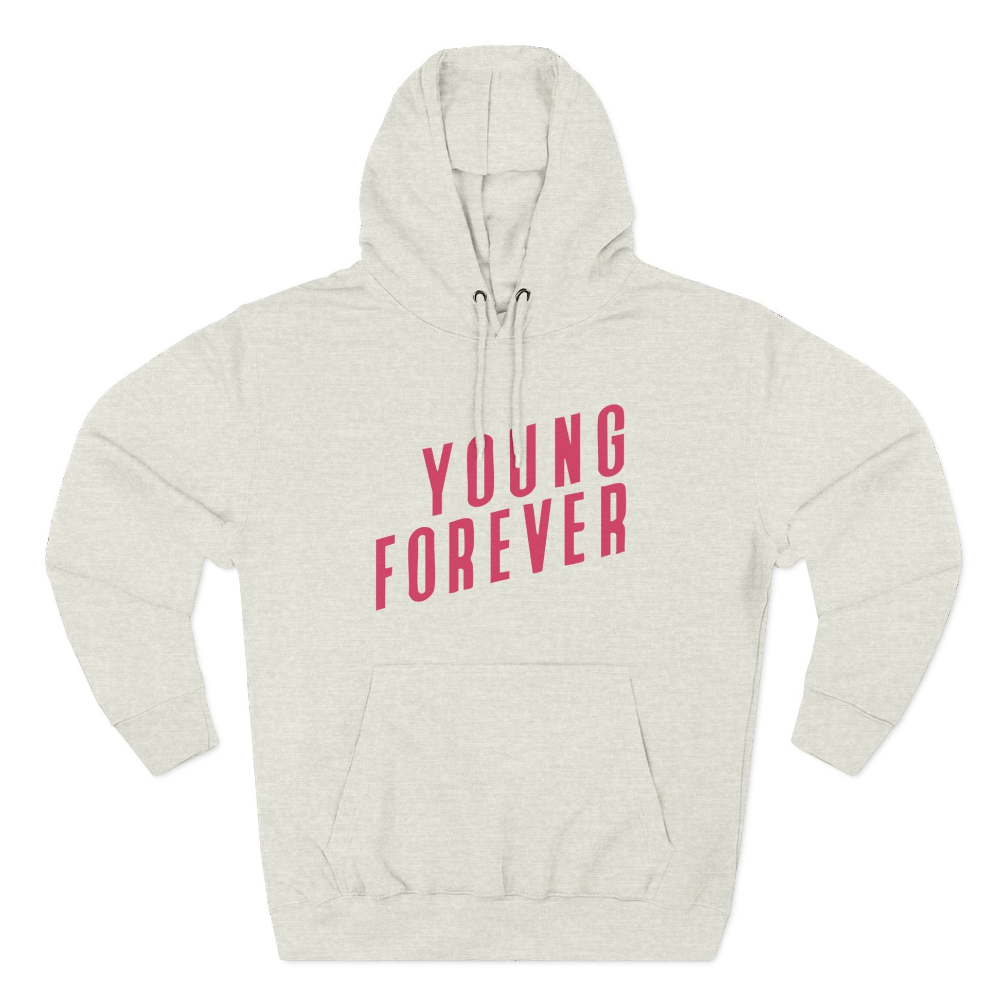 Young & Forever Three-Panel Fleece Hoodie - snazzymerch