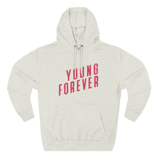 Young & Forever Three-Panel Fleece Hoodie - snazzymerch