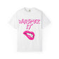 Whisper Lips Unisex Garment-Dyed T-shirt - snazzymerch