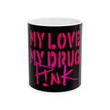 Love & Energy Ceramic Mug, (11oz, 15oz) - snazzymerch