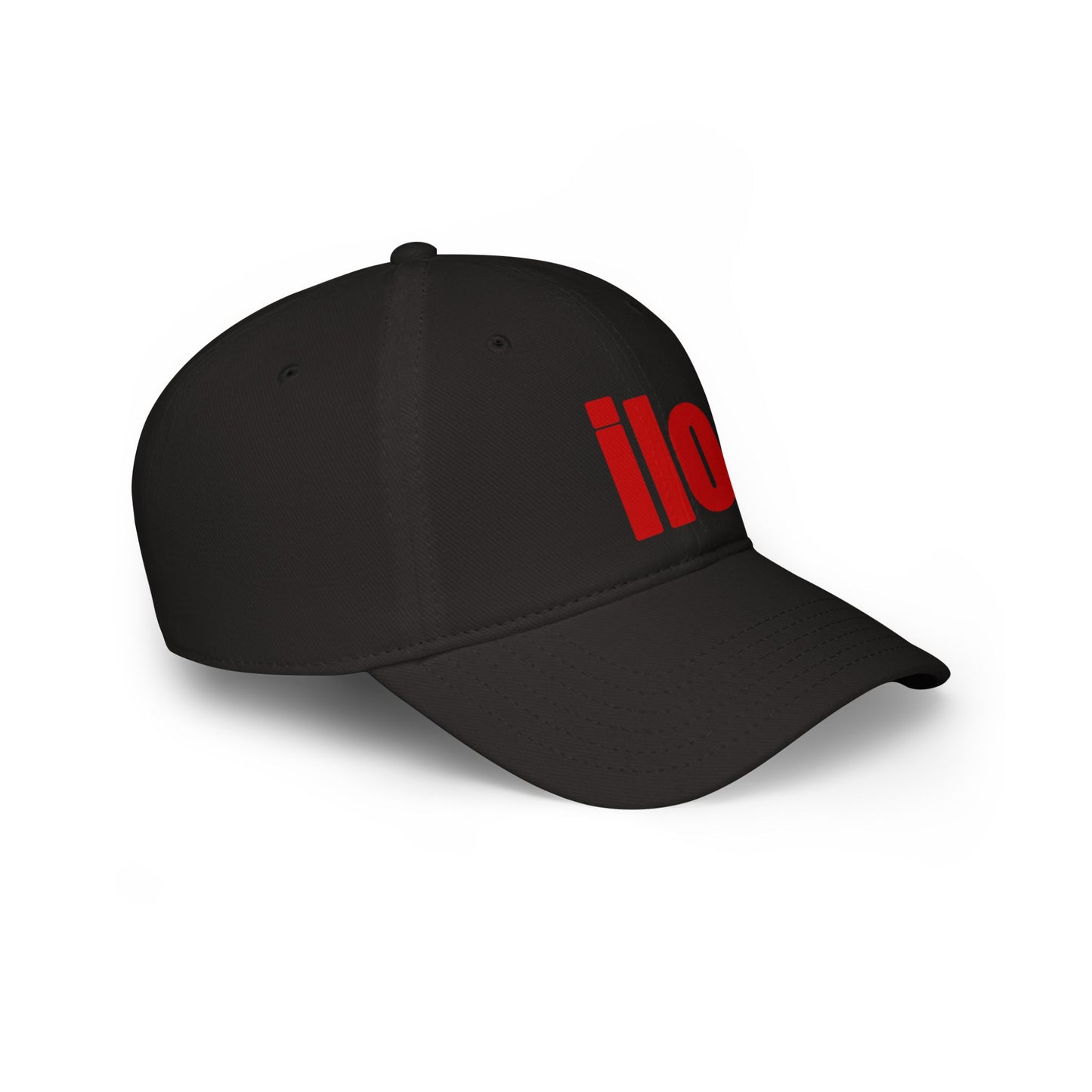 Billie Eilish Inspired Baseball Cap – Bold Red Block Edition Printify