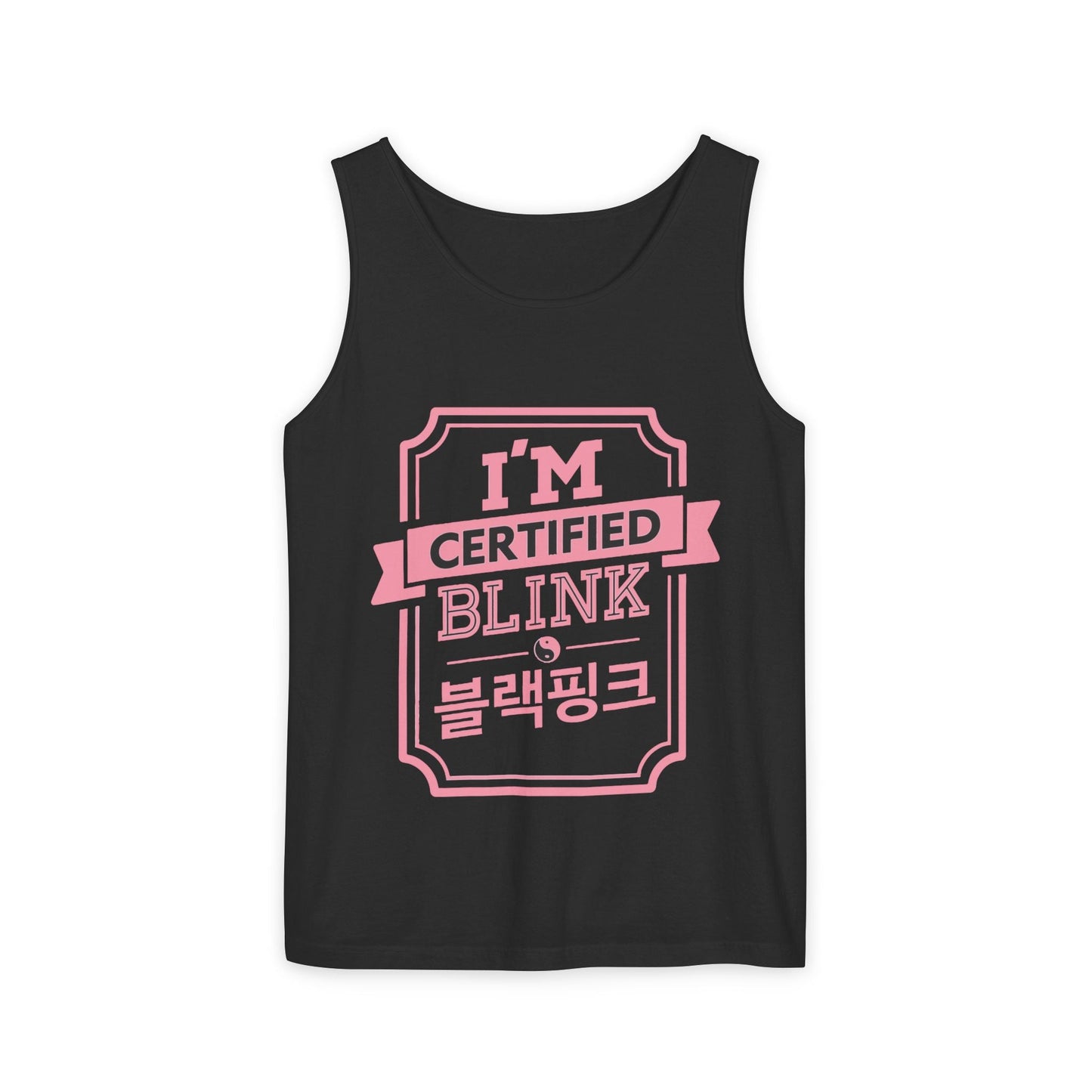 Certified BLINK Badge – Dyed Tank Top Printify