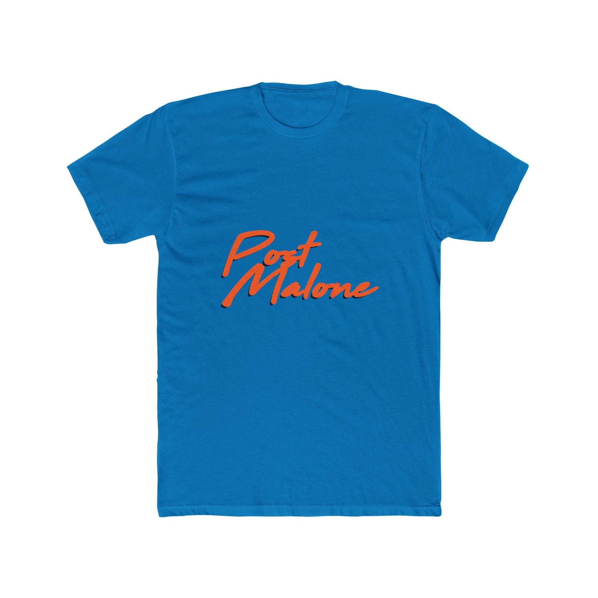 Unisex Cotton Tee – Post Malone Name Design Printify