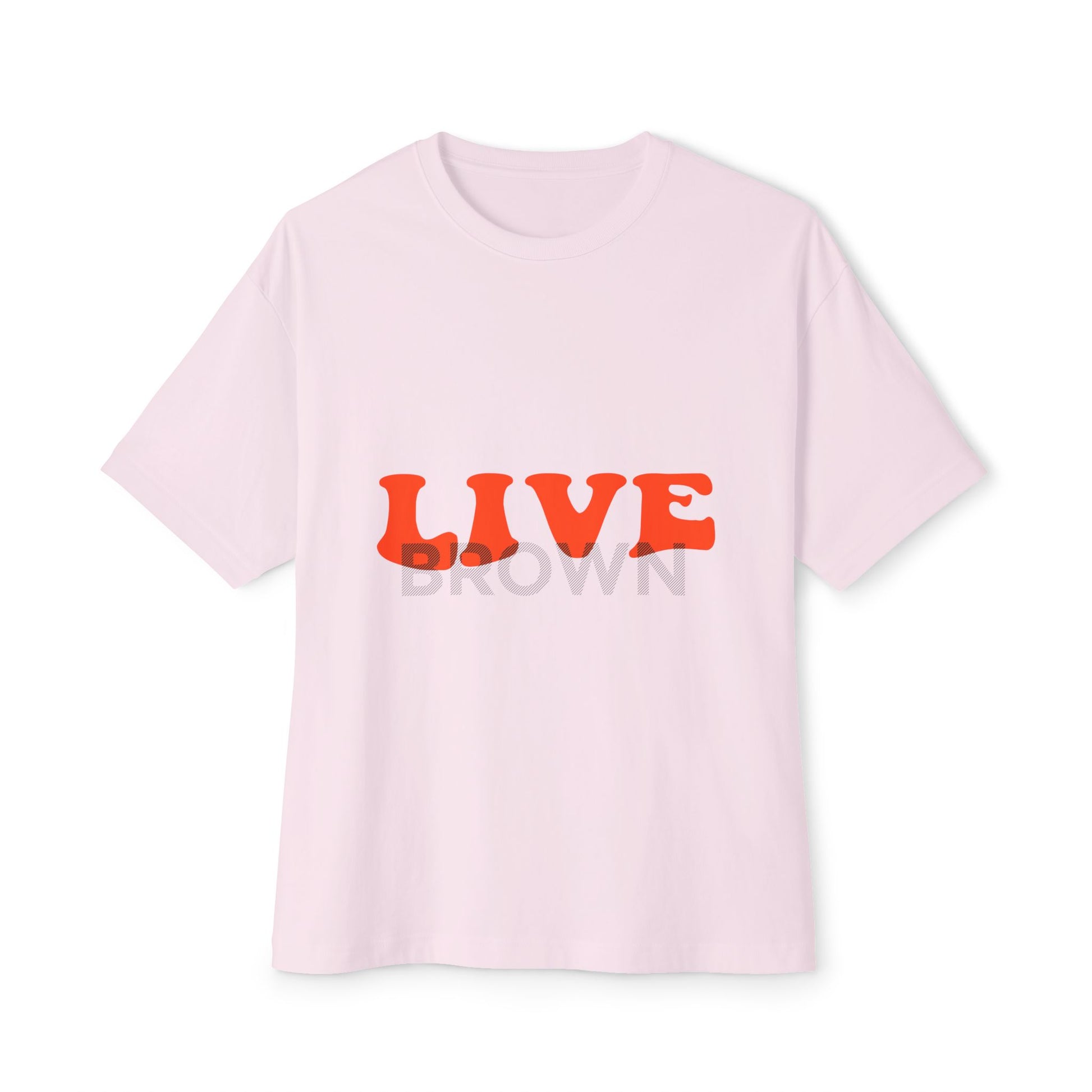 Live Unisex Oversized Boxy Tee - snazzymerch