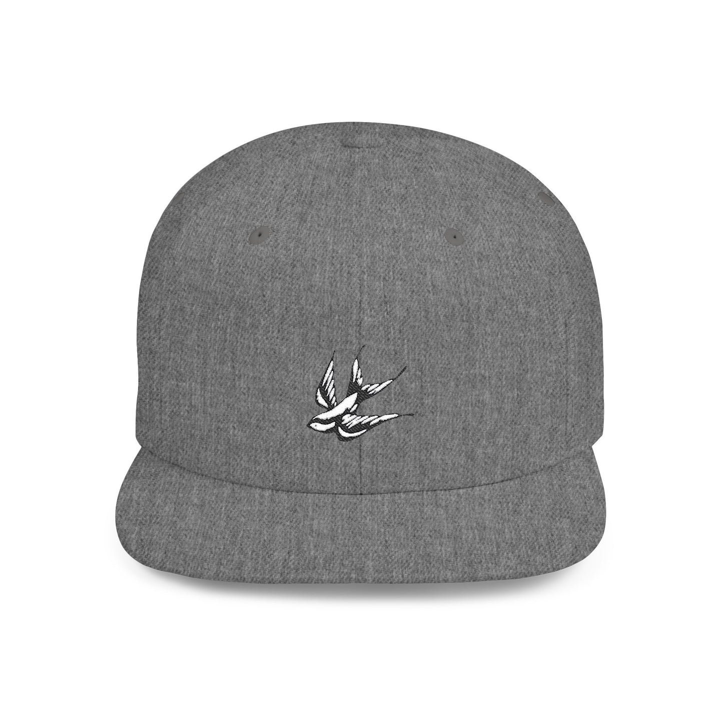 Flight Marked Flat Bill Snapback Cap Printify