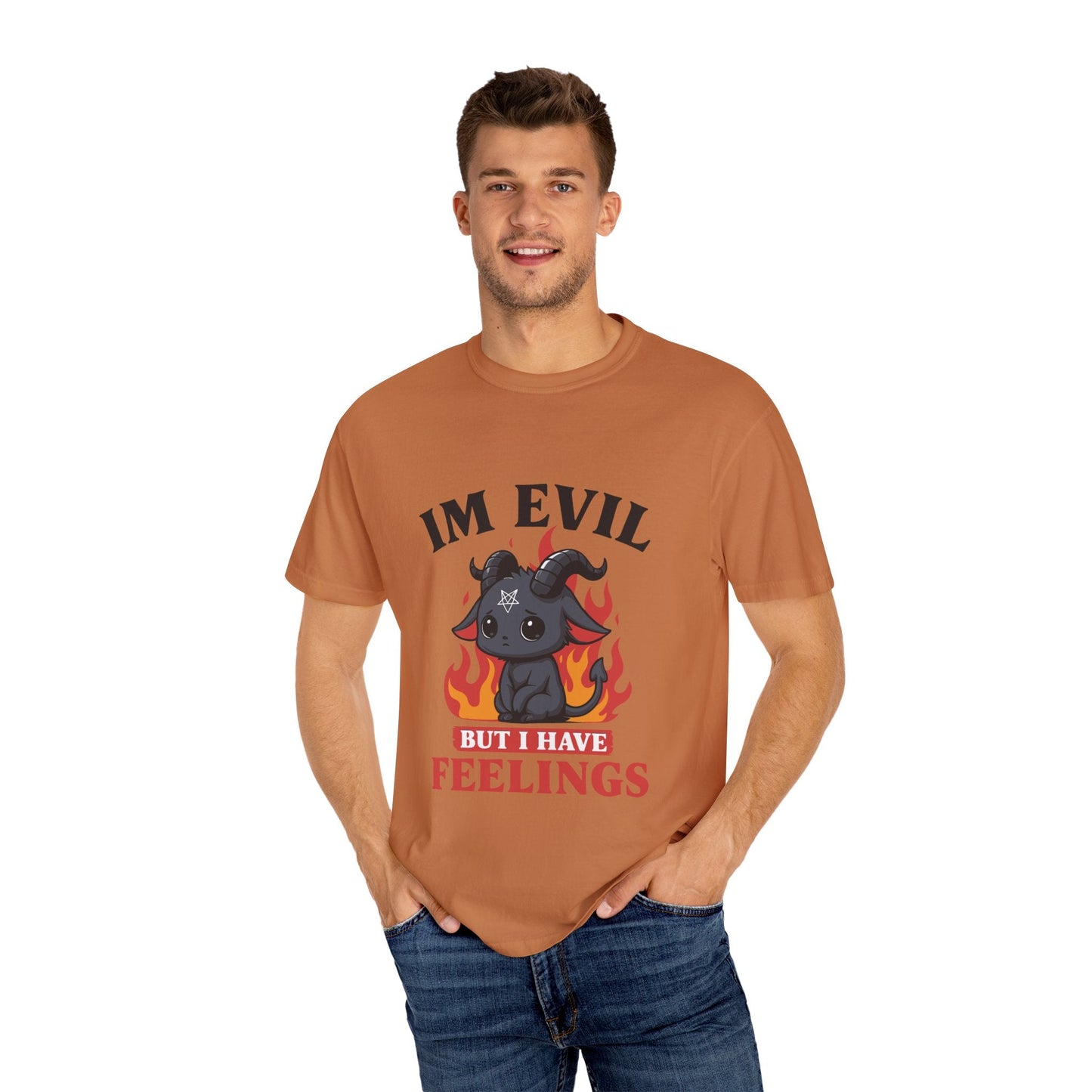 Dyed T-shirt – Snazzy Evil Edition Printify