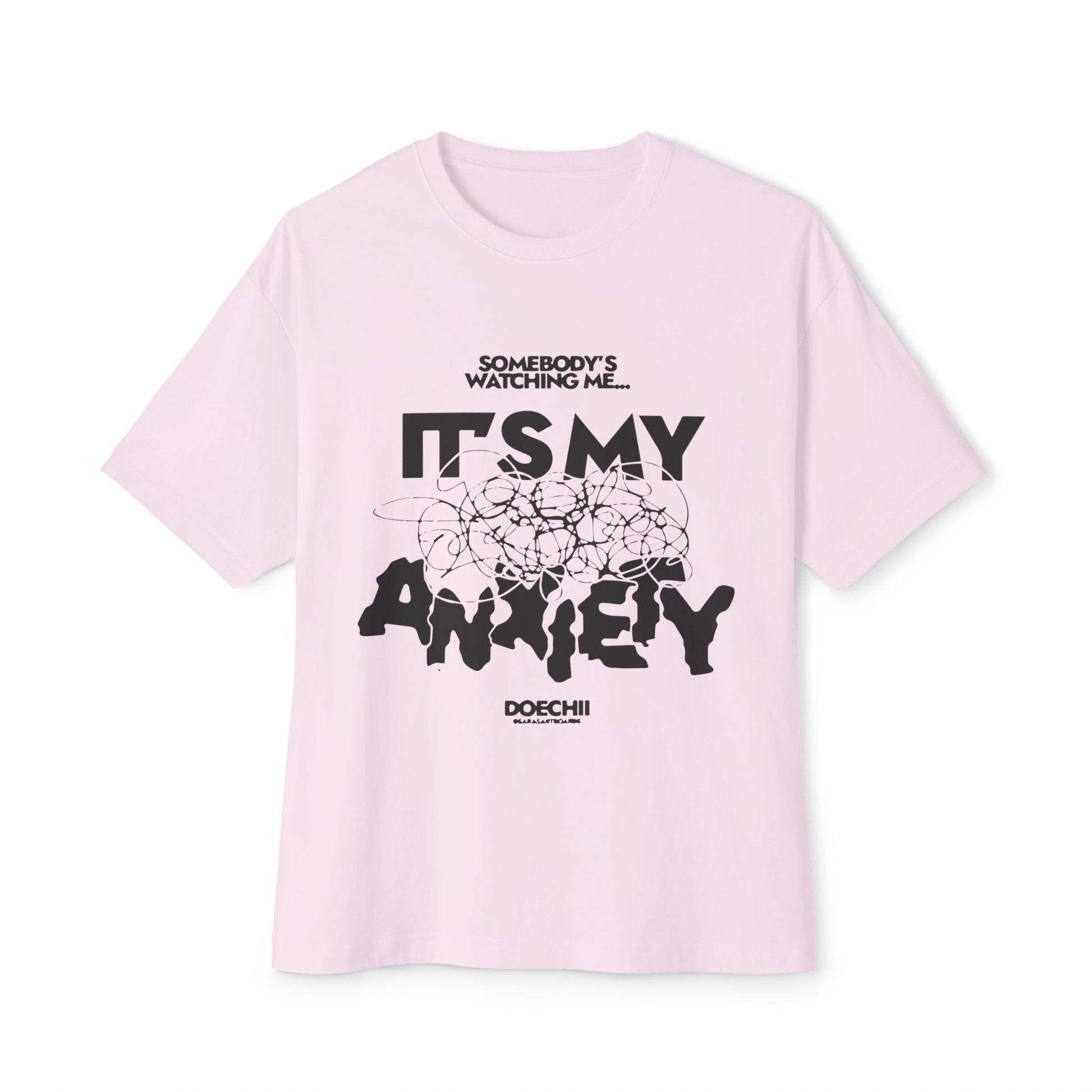 Block Font Quote Unisex Oversized Boxy Tee - snazzymerch