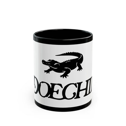 Red Typography Black Mug (11oz, 15oz) - snazzymerch