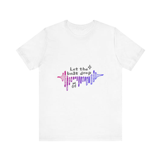 Bold Beats Visualizer Unisex Jersey short sleeve tee Printify