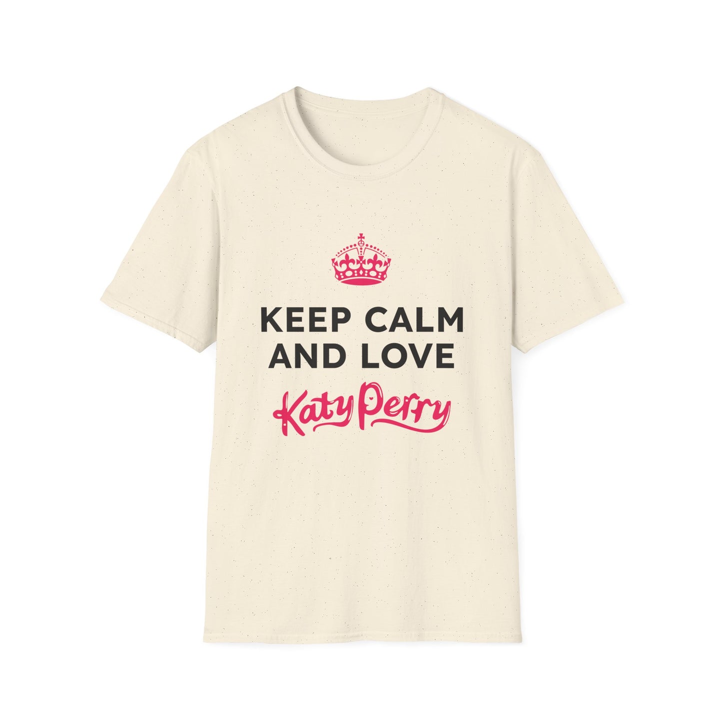 Crown over Katy Perry Signature” - Unisex Softstyle T-shirt Printify