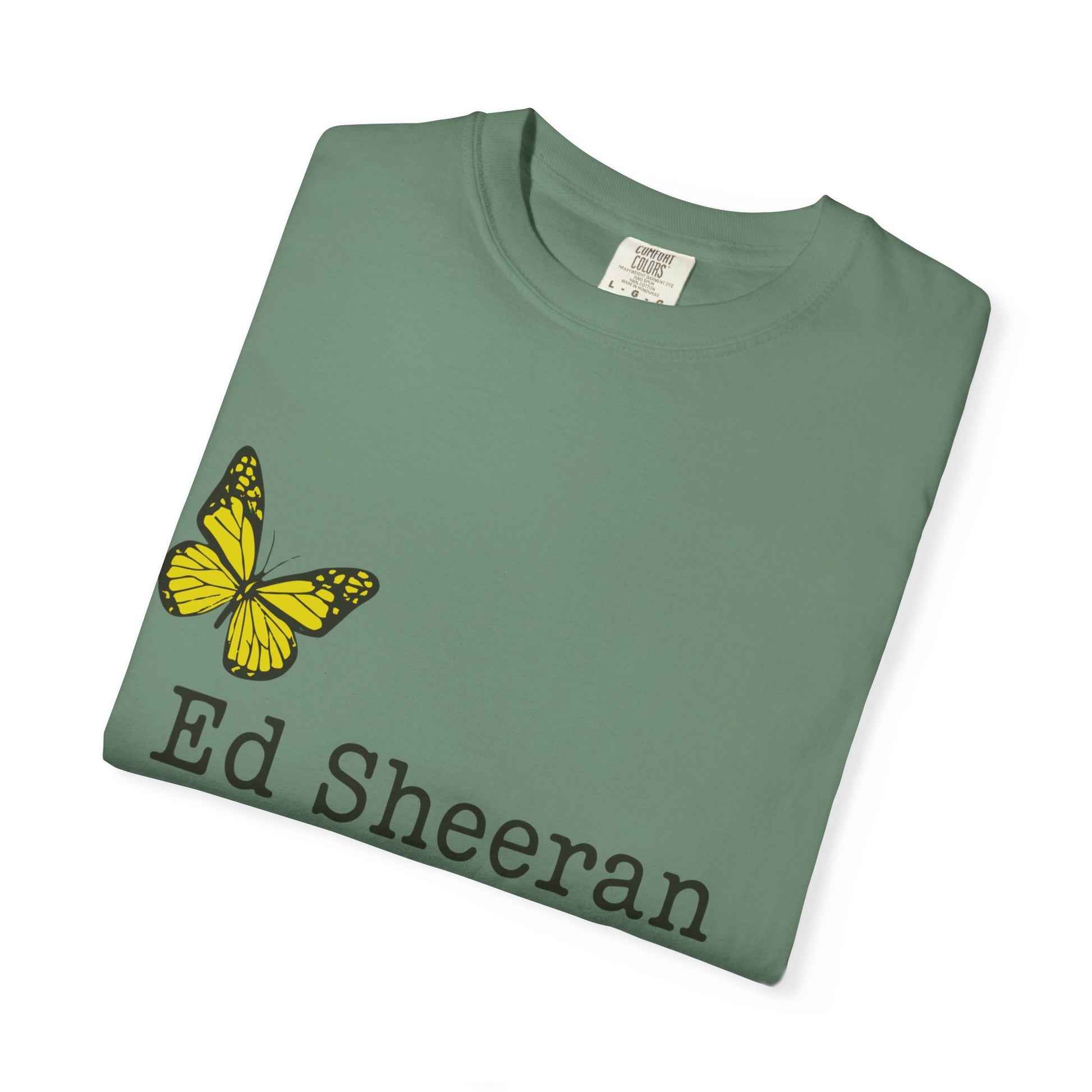 Ed Sheeran Butterfly Dyed T-Shirt | Vintage Fit