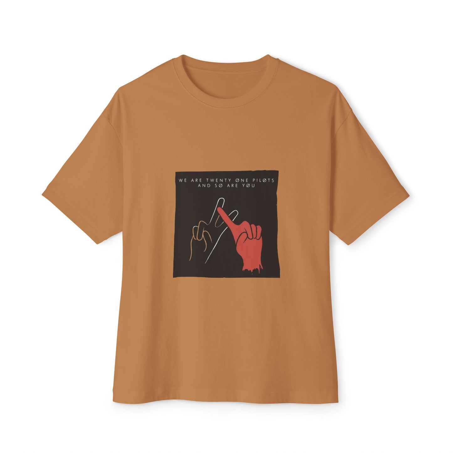 Unity Signal Unisex Oversized Boxy Tee - snazzymerch