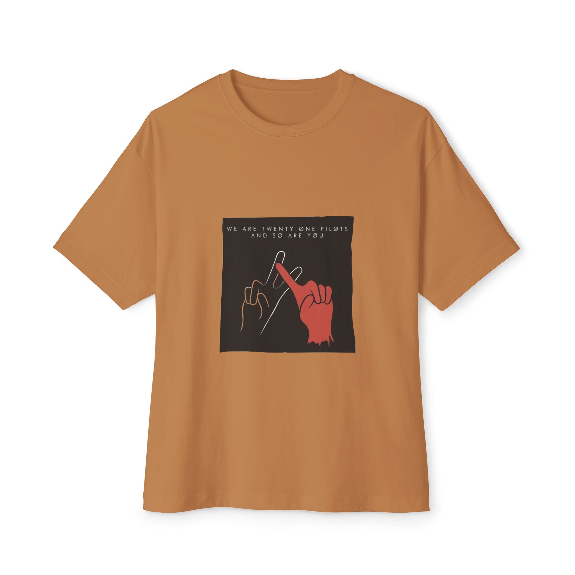 Unity Signal Unisex Oversized Boxy Tee - snazzymerch