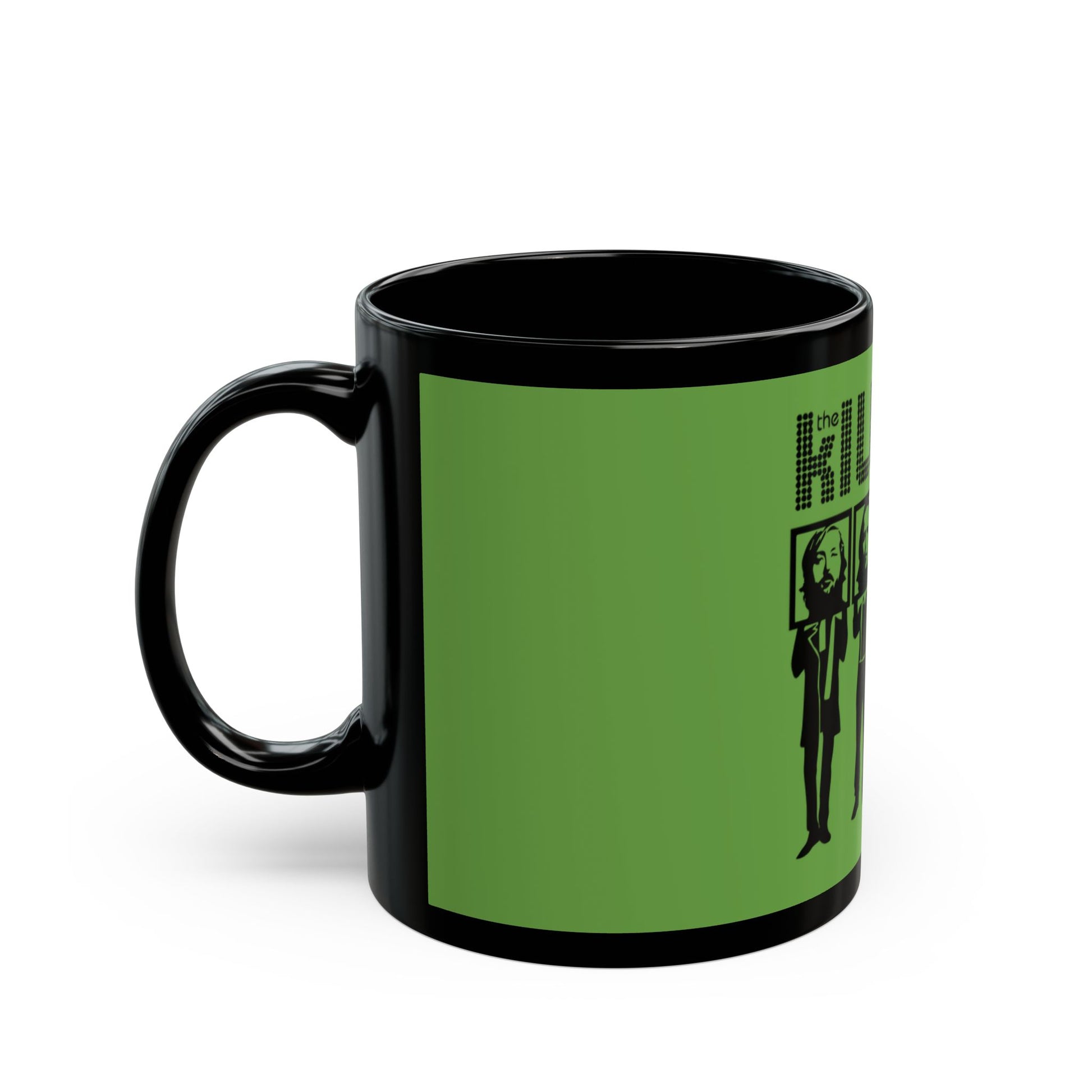 Retro Block Letter Black Mug (11oz, 15oz) - snazzymerch