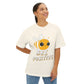 Oversized boxy Tee – Snazzy Bee positive Edition Printify