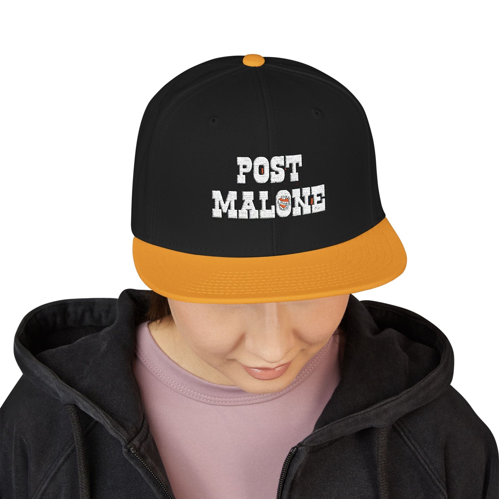 Snapback (Embroidery) – Post Melone Bold Design Printify