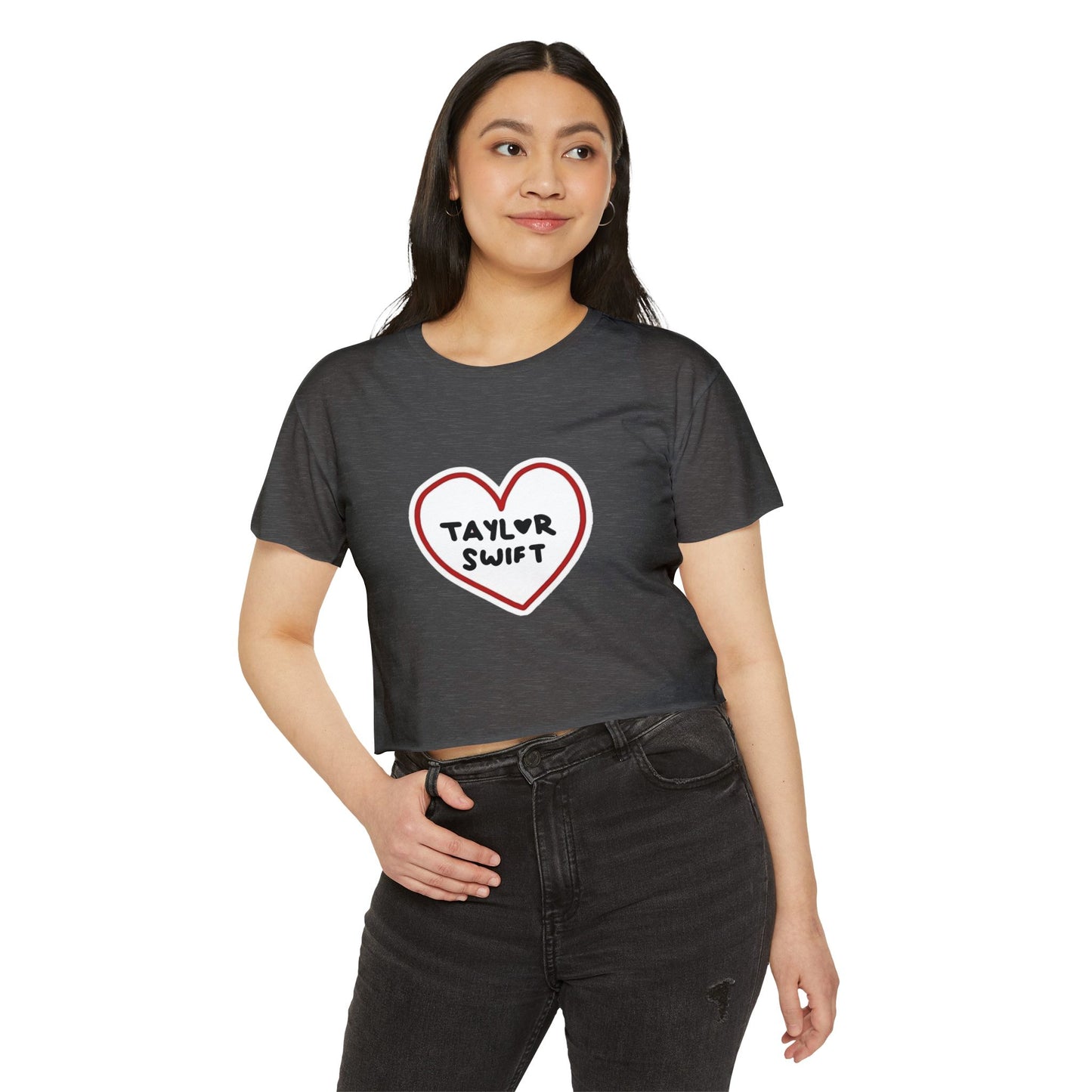 Heartbeats & Midnights Women's Festival Crop Top - snazzymerch