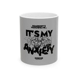 Block Font Quote Ceramic Mug, (11oz, 15oz) - snazzymerch