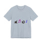 K C Pop Vibes Unisex Jersey short sleeve tee Printify