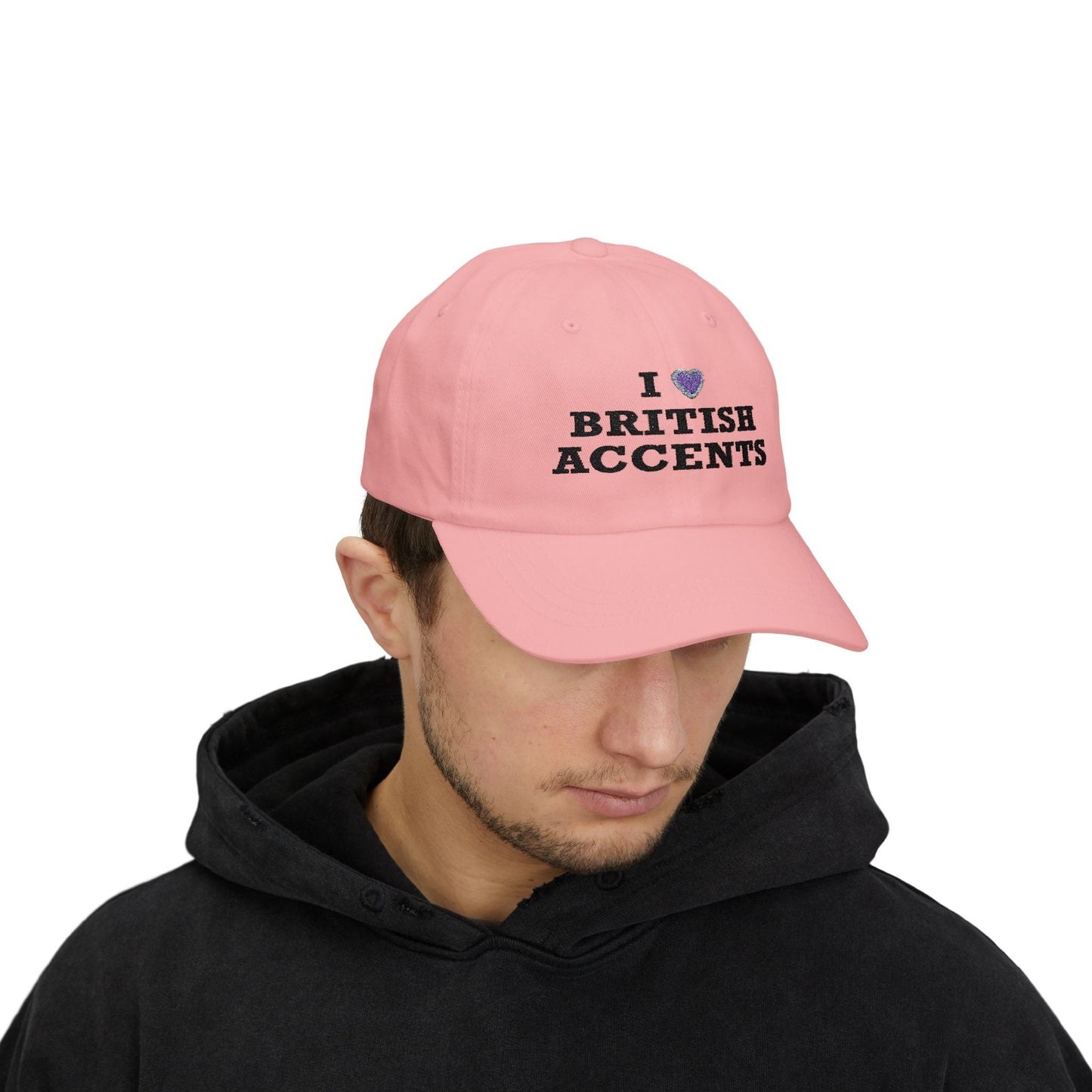 I Love British Accents Classic Dad Cap Printify