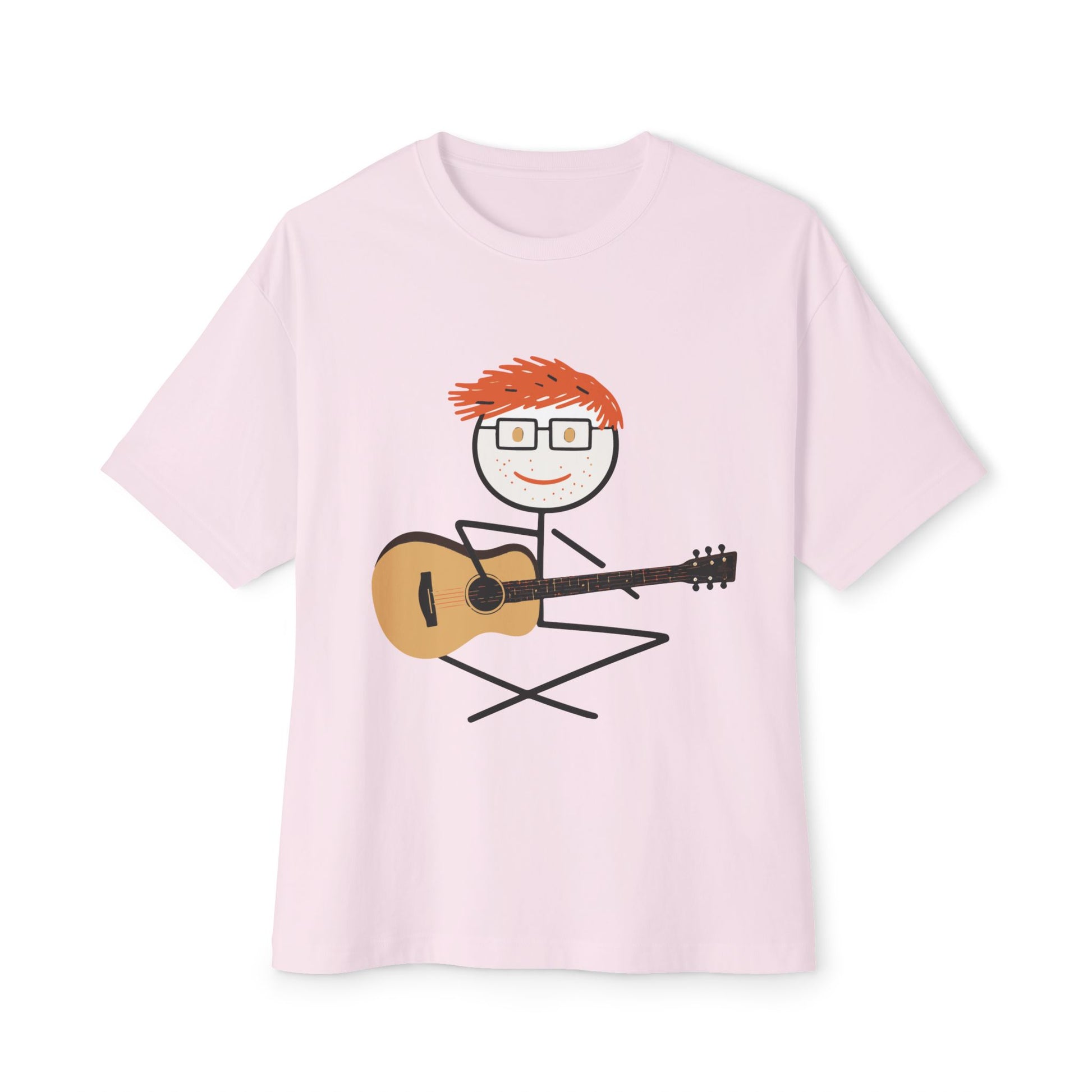 Ed Sheeran Guitar Boxy Tee | Oversized Fit