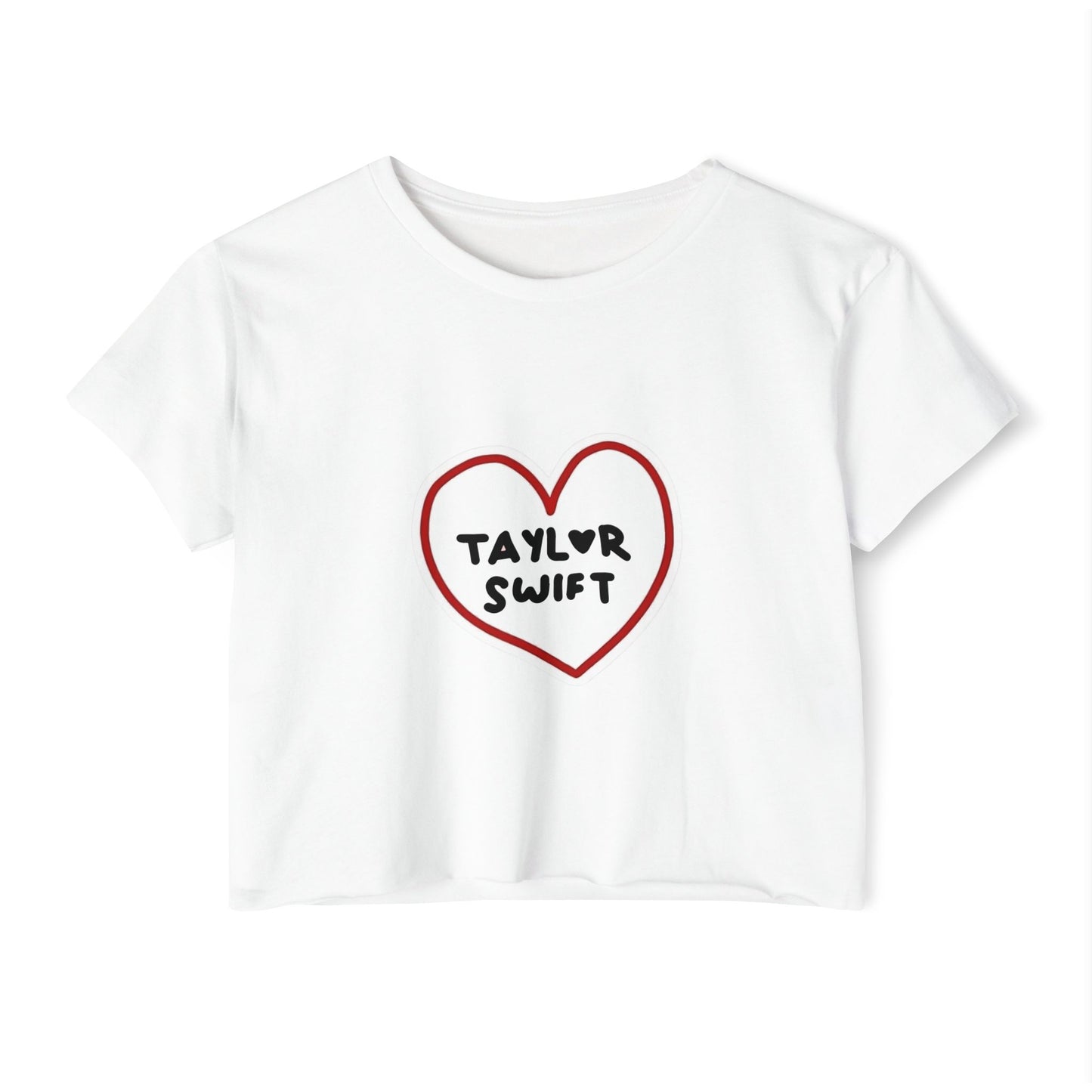 Heartbeats & Midnights Women's Festival Crop Top - snazzymerch