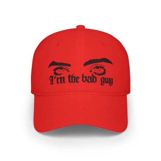 Billie Eilish Inspired Baseball Cap – Eyes & Shadows Gothic Edition Printify
