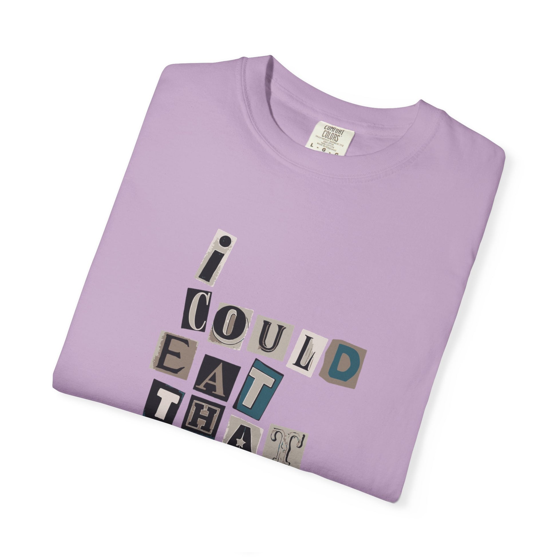Billie Eilish Inspired Dyed T-shirt – Mixed Message Collage Edition Printify