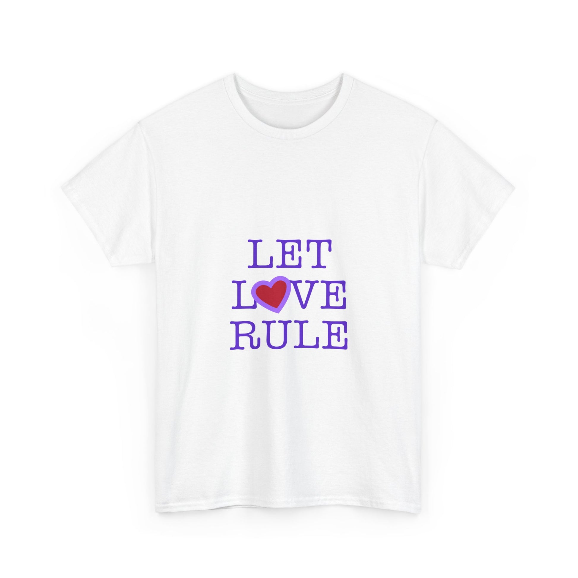Let Love Rule (Remix) Unisex Heavy cotton tee Printify