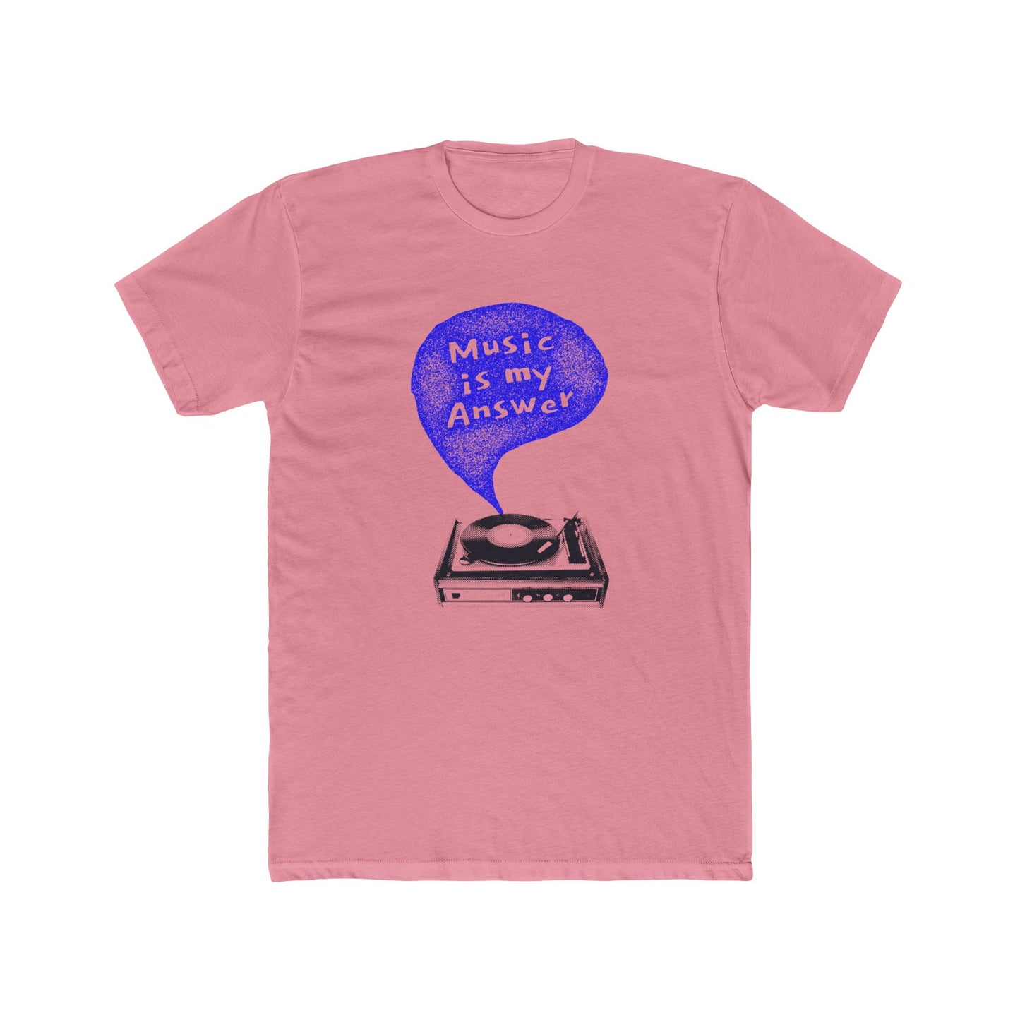 Music Is My Answer Unisex Cotton Tee - snazzymerch