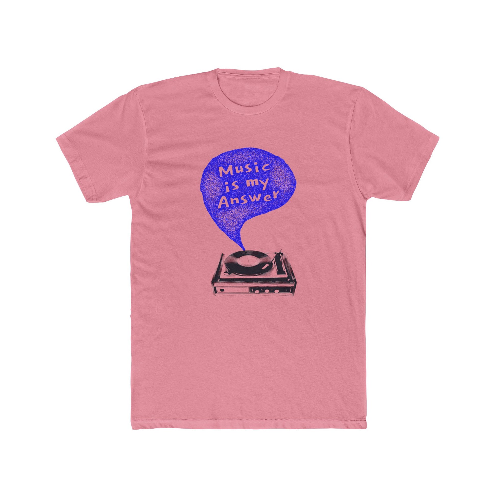 Music Is My Answer Unisex Cotton Tee - snazzymerch