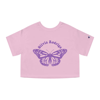 Olivia Rodrigo Women's Cropped t-shirt - With Butterfly Printify