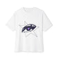Purple Starry Eye-Oversized Tee Printify