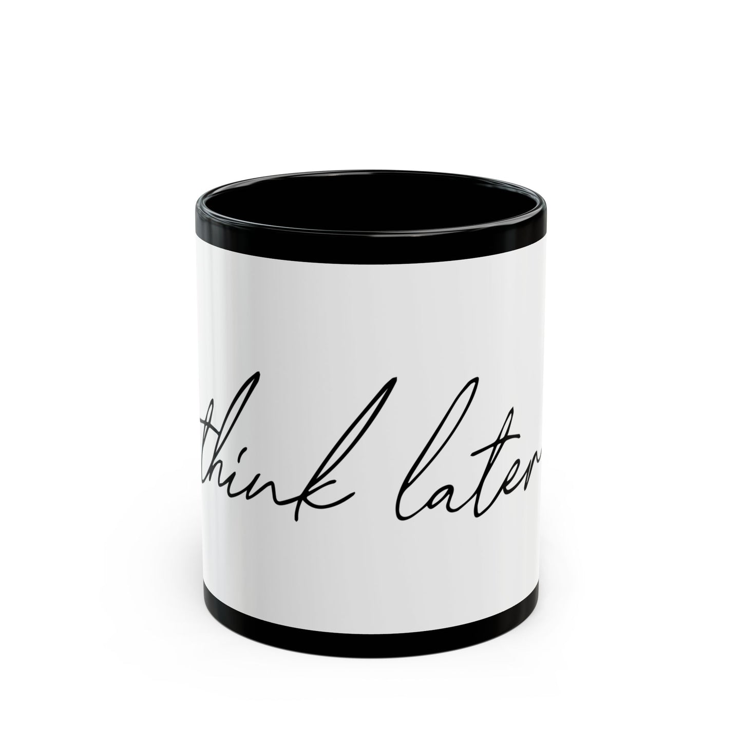 Retro Bold Black Mug (11oz, 15oz) - snazzymerch