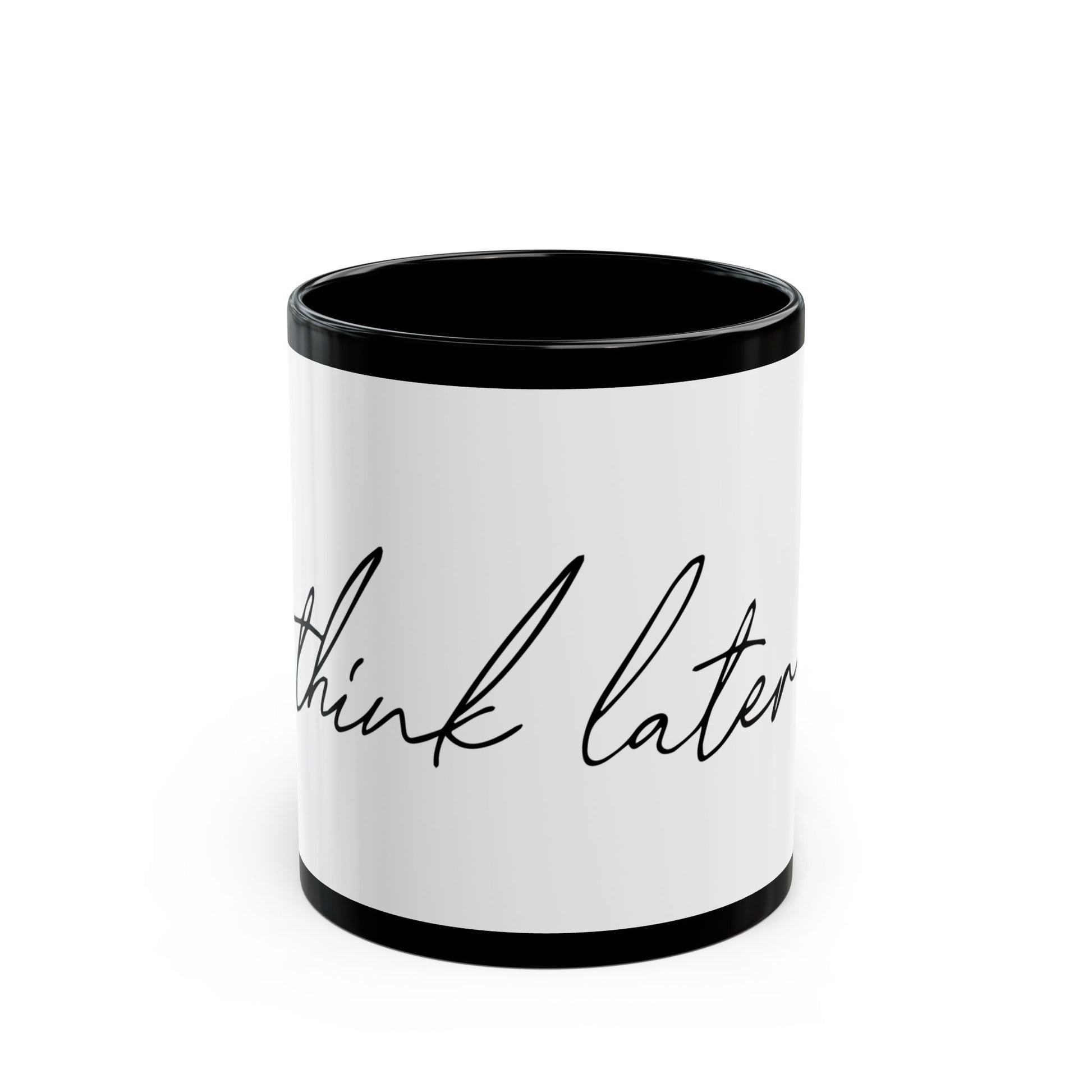 Retro Bold Black Mug (11oz, 15oz) - snazzymerch