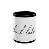 Retro Bold Black Mug (11oz, 15oz) - snazzymerch