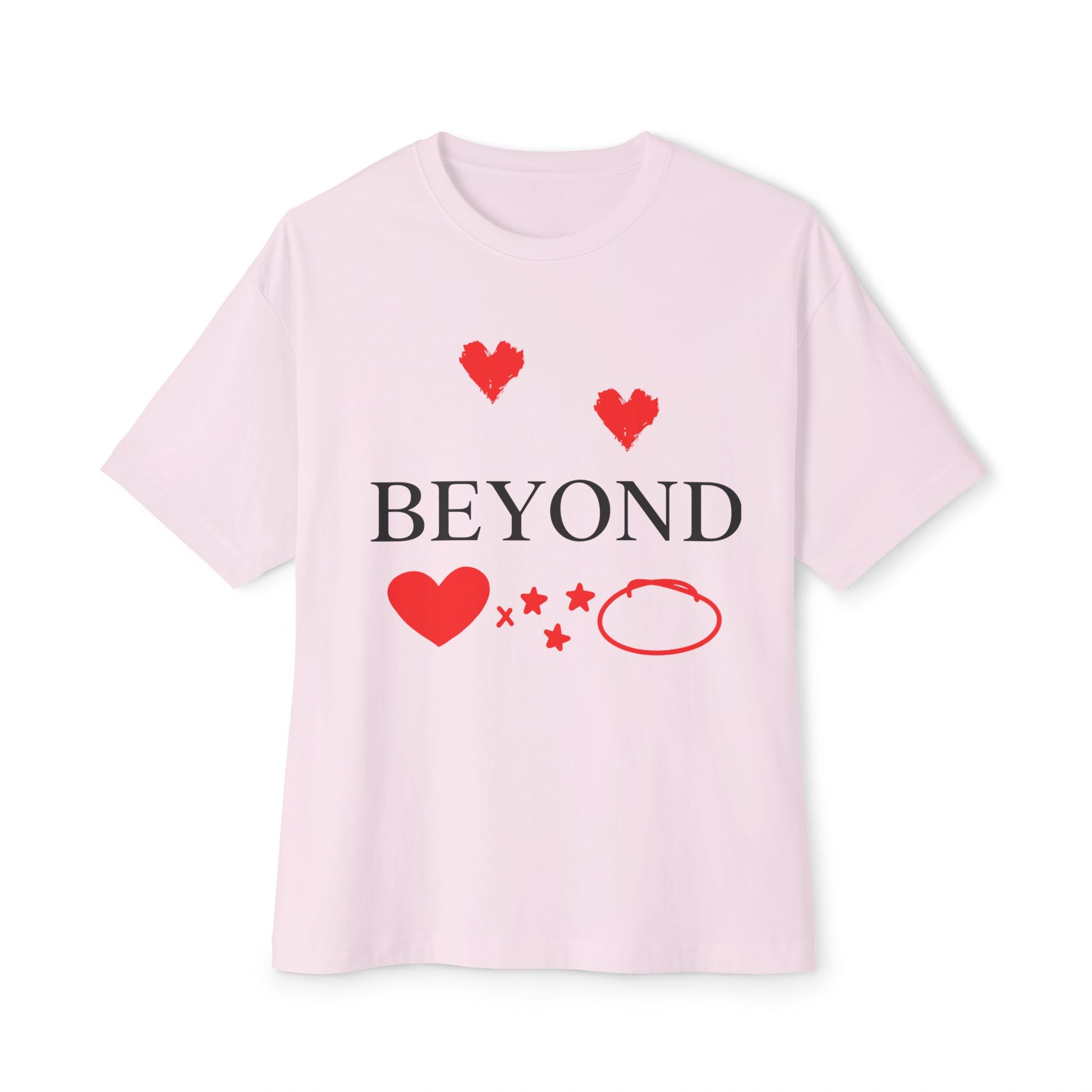 Beyond LoveUnisex Oversized Boxy Tee - snazzymerch