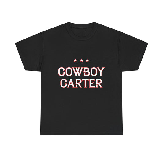 Western Cowboy Unisex Heavy Cotton Tee - snazzymerch