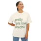 Green Text Statement Unisex Oversized Boxy Tee - snazzymerch