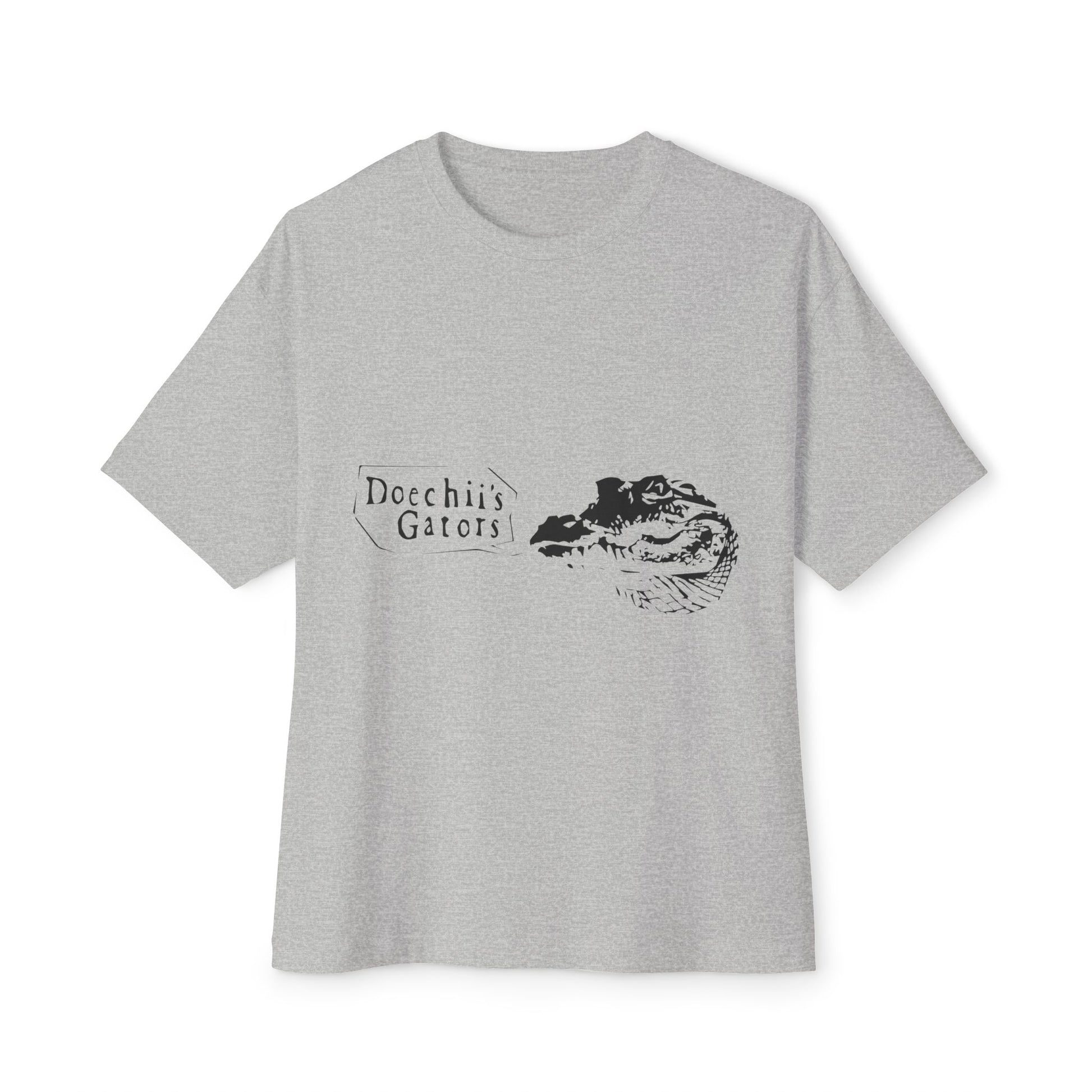 Text Graphic Unisex Oversized Boxy Tee - snazzymerch