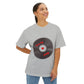 Vinyl Love Spin Unisex Oversized Boxy tee Printify
