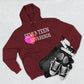 Never Ends Heart Three-Panel Fleece Hoodie - snazzymerch