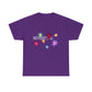 Rainbow Spark Burst Unisex Heavy Cotton Tee - snazzymerch