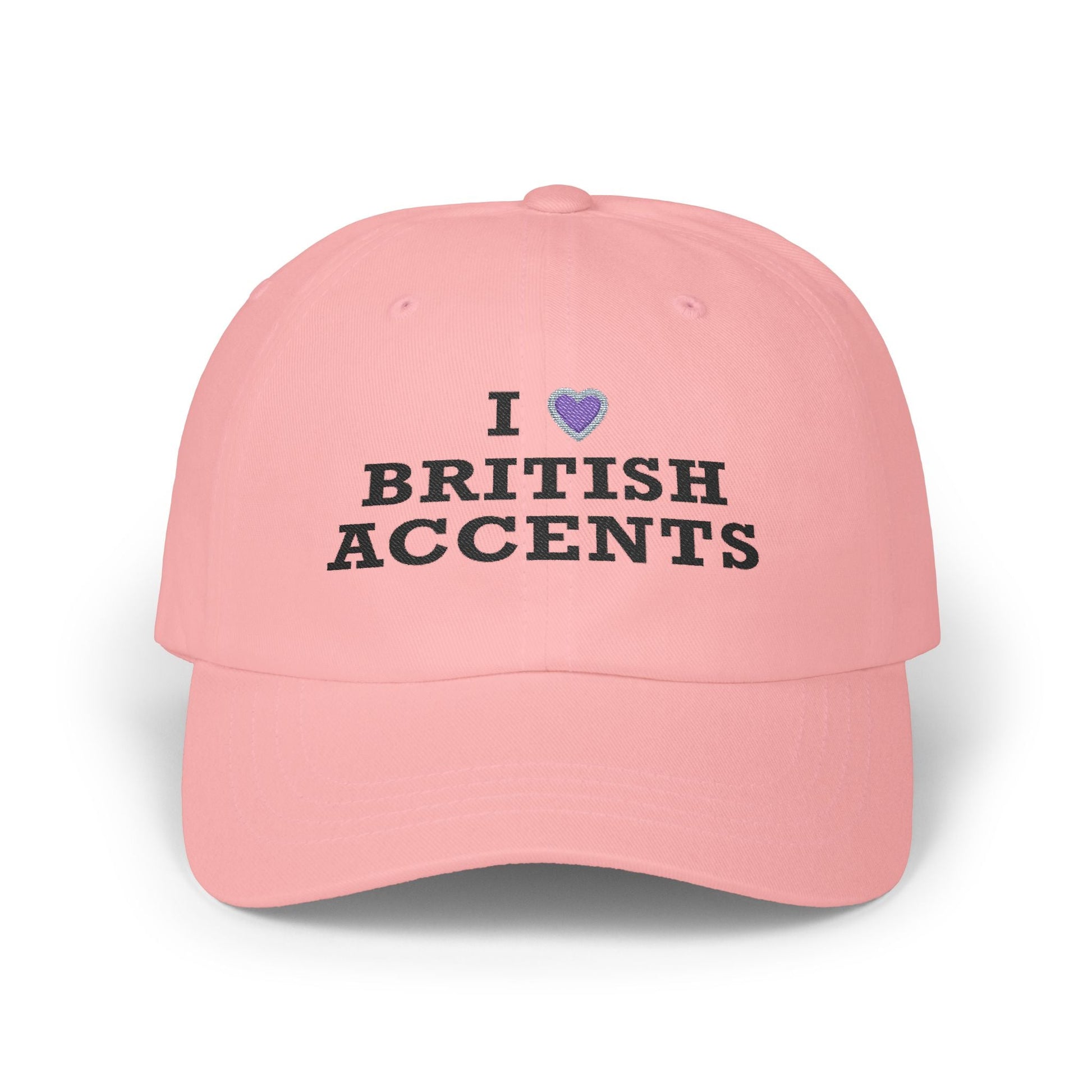I Love British Accents Classic Dad Cap Printify
